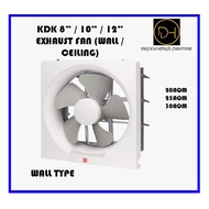 KDK 20AQM/25AQM/30AQM/20CQT/25TGQ/ 20ALH/25ALH EXHAUST FAN (WALL/CEILING)