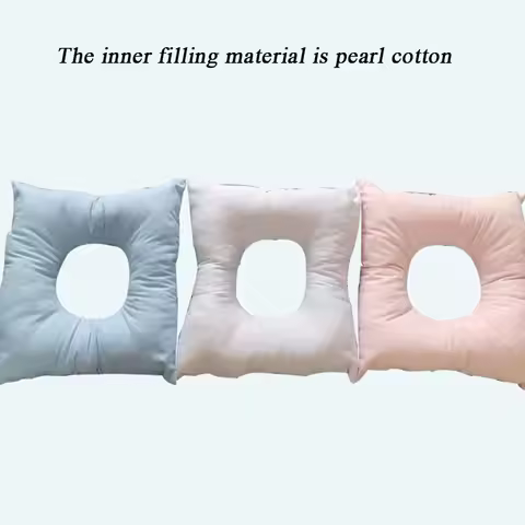 1PC Massage Pillow Washable And Resuable Soft Cotton Square Pillow Suitable for Gyms Beauty Shops Ho