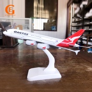 [New] Qantas Airways A380 Aircraft Australia Air Airbus 380 Alloy Die-cast Aeroplane Airplane Plane 