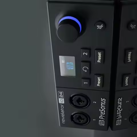 Audio interface USB sound card Live Recording Controller for stream,podcast and recording Presonus R