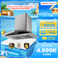 Máy hút mùi Nagakawa NRH9592 chính hãng bảo hành 5 năm made in Malaysia