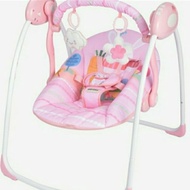 Ayunan bayi BabyDoes Porta Automatic Baby Swing Swinger Bouncer dengan Remote