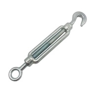 (5mm - 22mm) Galvanized Hook & Eye Turnbuckle