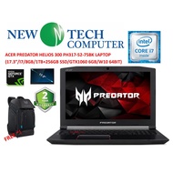 Acer Predator Helios 300 PH317-52-75BK LAPTOP (Intel I7-8750H/8GB/1TB HDD+256GB SSD / GTX1060 6GB /1
