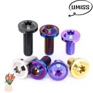 UMISTYDREAM9IQ0 Titanium Bolts, M6x10 M6x15 Torx Head Screws, with Torx Head M6x20 Titanium Screws