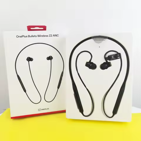 Oneplus Bullets Wireless Z2 ANC Bluetooth Earphone In-ear Sport Magnetic Neckband Headphone AI Noise