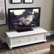櫻桃傢俱 - 電視櫃組合 現代簡約地櫃客廳韓式簡易小臥室實木電視櫃120CM(2抽)