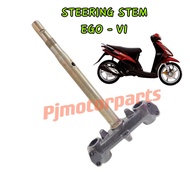 YAMAHA EGO V1 ( FIRST MODEL ) FRONT STEERING STEM UNDER BRACKET FORK KAKI TAPAK TIGA T DEPAN & STEER