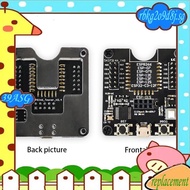 39A- 1 PCS ESP8266 Test Rack Module Programmer PCB Support ESP-01 01S 12 -C3-12F Multi-Function Port
