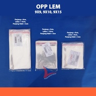 Opp Glue 6x25, 8x8, 9x9, 6x9, 7x10, 7x12, 8x10, 8x12, 9x10 Per Slop (10 Pack 1,000 Sheets)