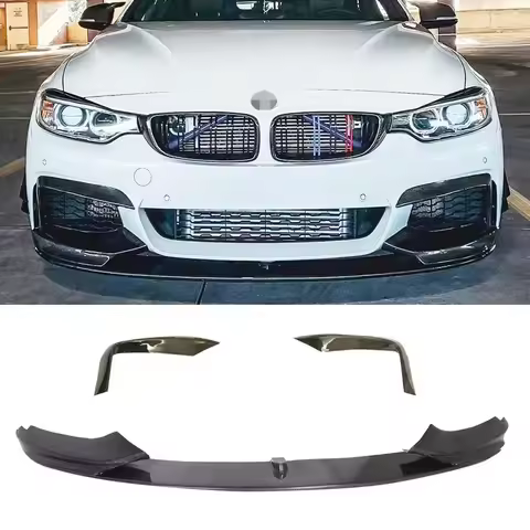 ENDCC MP Style Carbon Fiber Front Lip F32 Front Bumper Lip for BMW 4 Series F32 F36