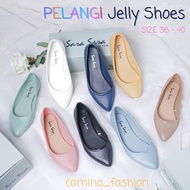Jelly Shoes For Women/Jelly Flat Shoes/Work Shoes/Rainbow Jelly