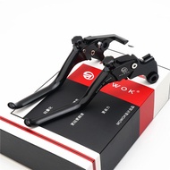 Mowok Aluminum Brake Lever for Kawasaki Z900 Z900SE Z900RS 2016-2021 อะไหล่จักรยานยนต์ หัวลิ่มเบรก อ