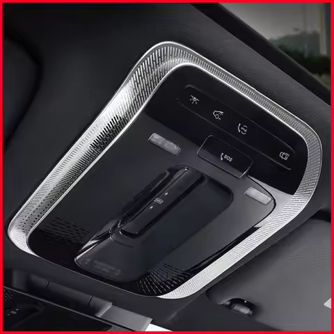 For Mercedes Benz C GLC E S Class W206 X254 W214 W233 Reading Light Frames Decorative Stickers Inter
