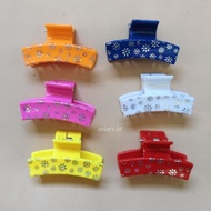 MINI FLOWER MOTIF FRINGE CLIP MINI CLAMP CLIP/