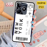 Softcase Glass Kaca REALME C53 - Case Handphone REALME C53 [T62]