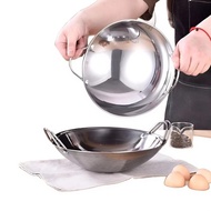 22cm Mini Frying Pan Stainless Steel Mini Frying Pan Mini Wok Pan Stainless Steel Bar Frying Pan