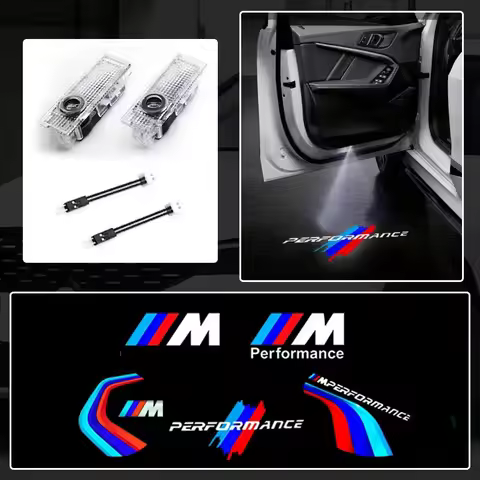 Car Door Logo Welcome Light HD Courtesy Projector LED Accessories For BMW E70 F15 E92 E60 E61 E65 F0