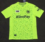 2023/24 23/24 Wolverhampton Wanderers F.C. Goalkeeper Jersey Football Shirt Soccer Team Shirt Custom Name National Team Football Team Vicksports