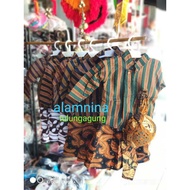 Javanese surjan suit for ages 7 months to 12 months