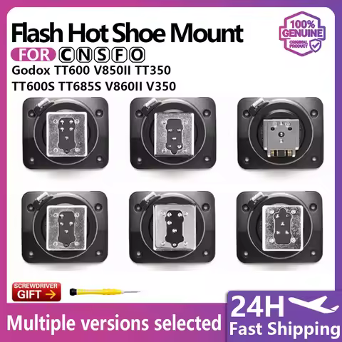 Flash Hot Shoe Mount Replacement Parts for TT600 TT600S V850II TT350 V350 V860II, Screwdriver Includ