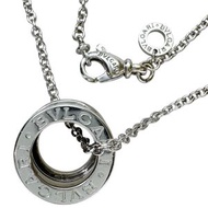 BVLGARI/ Bvlgari B-ZERO1 Necklace in 18K White Gold, 12.6g, 40cm, Women's [Pre-owned]