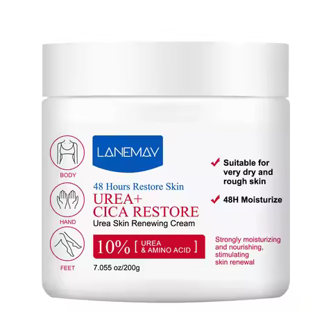10% Urea&Amino Acid Urea+ CICA48 Hours Moisturize Restore Skin Renewing Cream Suit For Very Dry And 