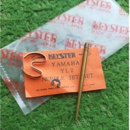 Needle jet set needle skep carburetor Yamaha yl2 yl 2 L2 L2G L2S super KEYSTER made in japan
