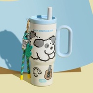 冰霸杯316不銹鋼/陶瓷保溫杯 水杯 車載飲管杯 750ML【平行進口】