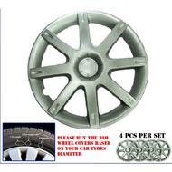 Proton Saga 2 14 Inch ABS Universal Wheel Cover Rim Center Hub Caps
