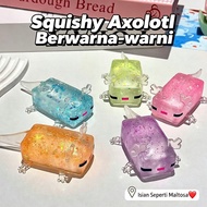 Squishy Axolotl Slow Rising - Minecraft Anti-Stress Toy Can Be Raised Flexible, Cute Squishy 5 Color