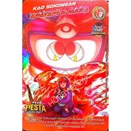 KAD FIESTA APAYAPI MARA 95 ACADEMIA LEAGUE KAD BOBOIBOY MONSTA GALAXY CARD