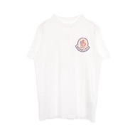 [二手] MONCLER Pixel Logo 純棉T卹，男女通用，二手 B