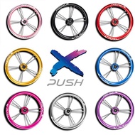 ((XPUSH) Balance Car Scooter Lightweight Aluminum Alloy Bearing Wheel Set Inflatable Tire Total Nine