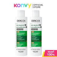 Vichy Dercos Anti Dandruff Ds 2in1 Conditioning Shampoo [200ml x 2pcs] วิชี่ แชมพูผสมครีมนวดผม