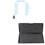 lishi 2 in 1 tool GT10 GT15 GM37 B106 GM39 B111 FO38 MIT8 MIT11 CY24 NSN14 TOY38R DWO4R DOW5/CH1 HU8