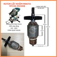 Rotor cắt nhôm Maktec MT230 7 Răng 220V - Tặng chổi than