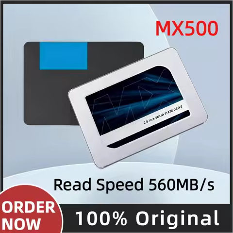 For Crucial MX500 BX500 2.5 Inch SATA SSD 256GB 500GB 1TB 2TB 3D NAND High Speed Storage Drive For L