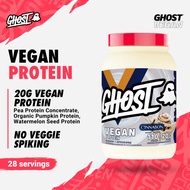 GHOST, Vegan Protein Powder, Muscle Recovery, Various Flavors, 21g Protein, 2.2lb