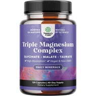 TripleComple400mgwGlycinateTaurateMalate-120ct|triplecompleforwomenmenwithtaurateglycinatemalateblen