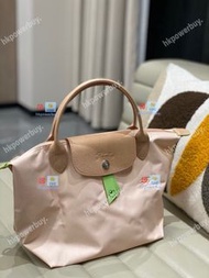 新款 longchamp 龍驤 包餃子包70周藕粉刺繡款瓏 認準hkpowerbuy.賣家 手袋 斜孭袋 背囊