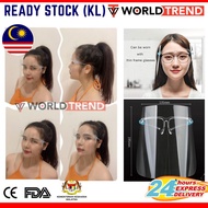 PELINDUNG MUKA  😷 [RDY STCK-KL️] Glasses Type Medical Face Shield - SINGLE PACKING - Transparent Protective Film