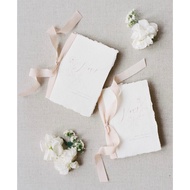 Wedding Vows Wedding Keepsake | Calligraphy Book of Marriage Promise | Vow Books