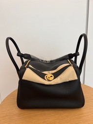 Hermes Lindy 26 Black GHW 黑金