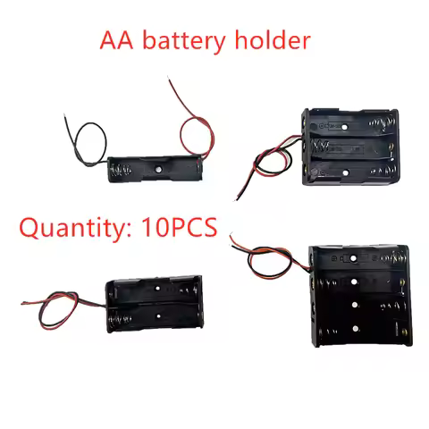 5PCS AA Power Battery Storage Case Holder Storage Box Multi Purposes DIY AA Battery Holder LR6 Conta