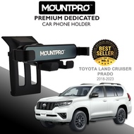 MOUNTPROTM Premium Dedicated Car Phone Holder Toyota Land Cruiser Prado (2018-2023)