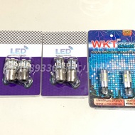 T10 Small Fisheye 1156 5050 13 Crystal Direction Light Brake Positioning Mace Single Core Yellow Pur