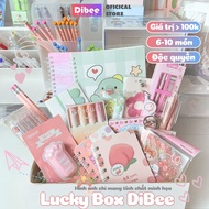 Lucky Box DiBee school supplies,Gacha Mystery box to test luck, lucky gift box, lucky box dibee, bir