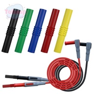 TOHESP 4mm to 4mm Banana Plug Banana Plug Connector Extension Assembly Test Tool Electrical Female S