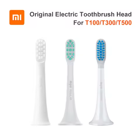 3pcs Original MIJIA T100 T300 T500 Sonic Toothbrush Heads Teethbrush Replacement Heads Sonic Oral Hy